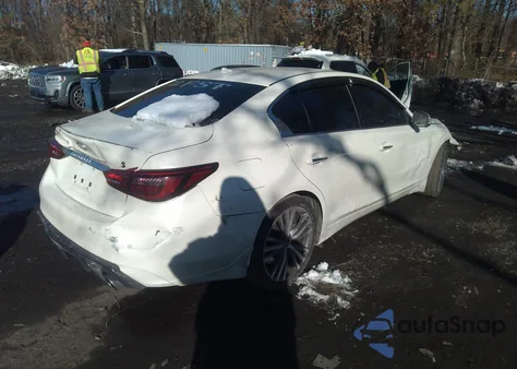 2019 Infiniti Q50 3.0T Sport from USA, damaged, VIN JN1EV7AR2KM554684